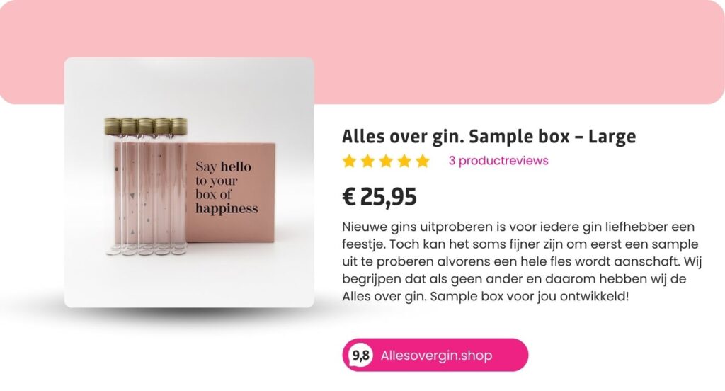 Alles Over Gin Boutique WebwinkelKeur