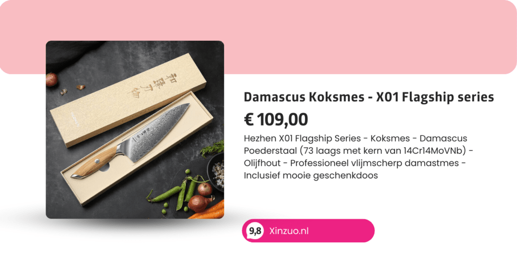 Damascus Koksmes - X01 Flagship series